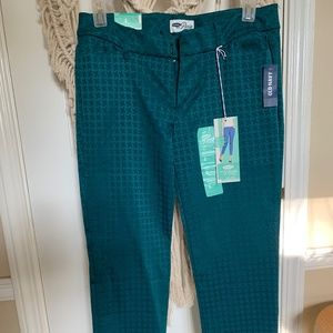 Green Old Navy Pixie Trousers NWT